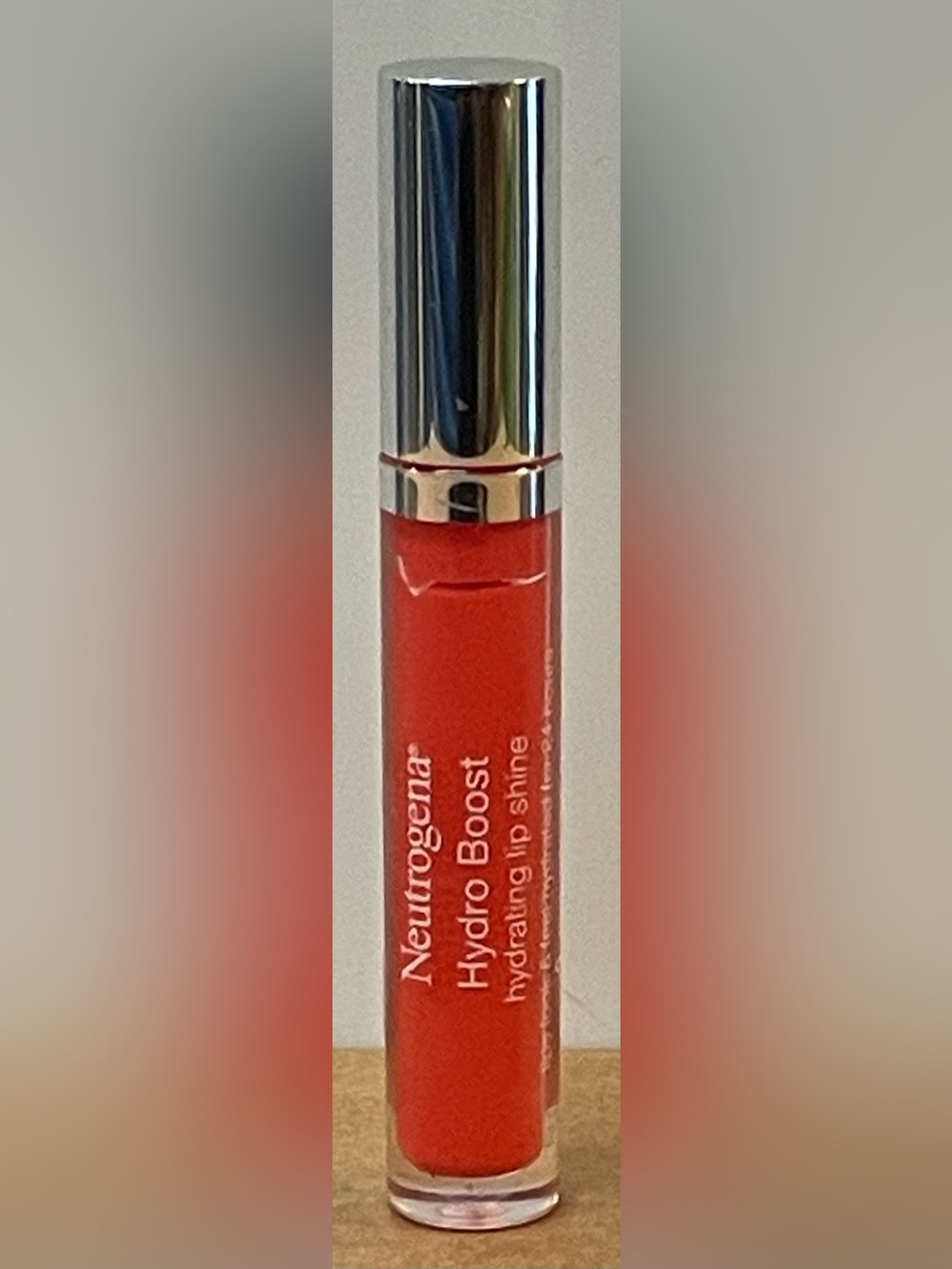 Neutrogena Hydro Boost Hydrating Lip Shine — Bright Poppy